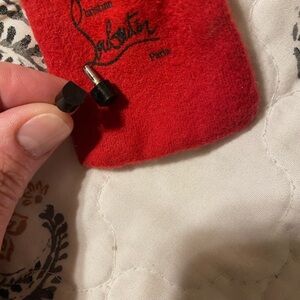 Christian Louboutin Black Heel Tips
